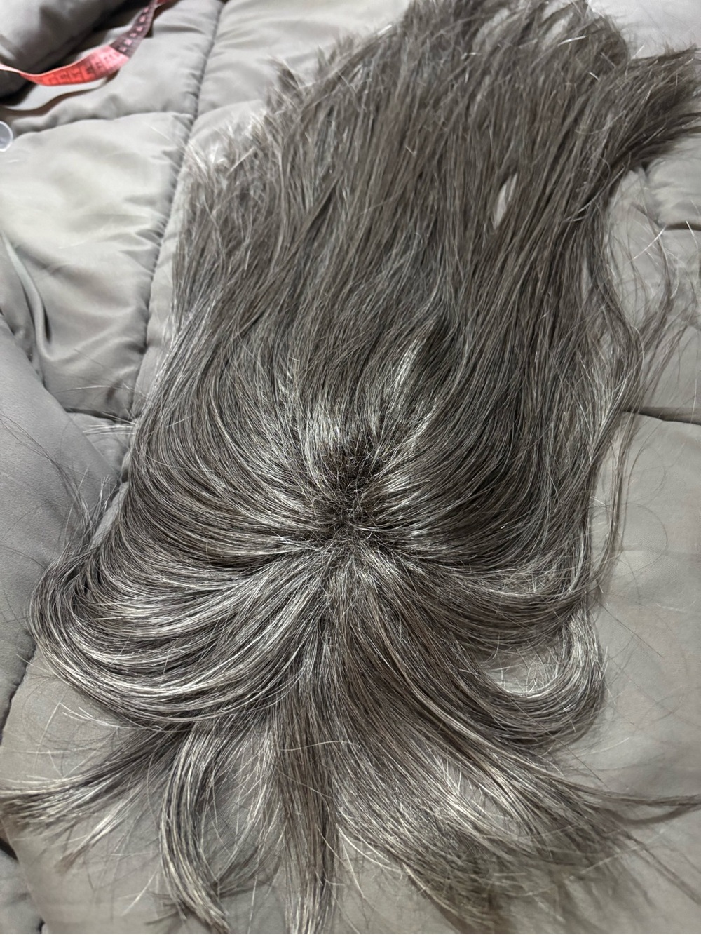 Smokey Frost Hair Topper